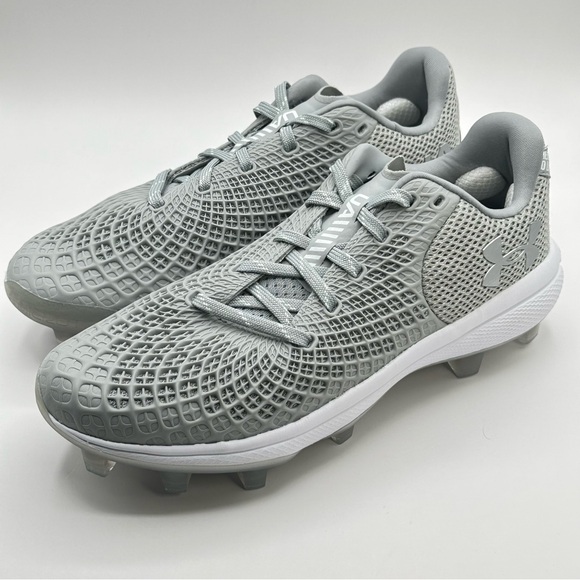 Women's UA Glyde 2 MT TPU Softball Cleats 3026603-102 Size 9 New - Picture 3 of 11